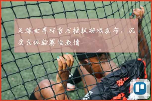 足球世界杯官方授权游戏发布，沉浸式体验赛场激情